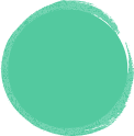 Green background circle