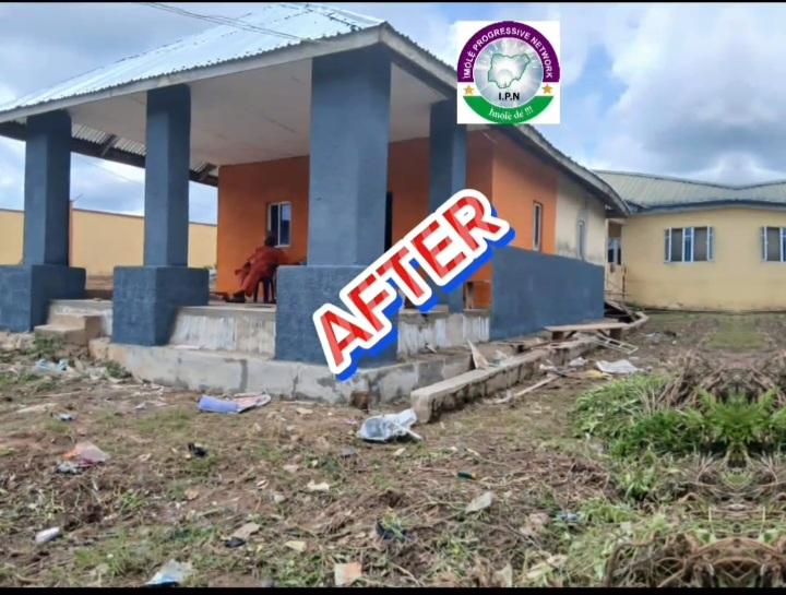 Renovated Primary Health Care Building in Isuada, Owo